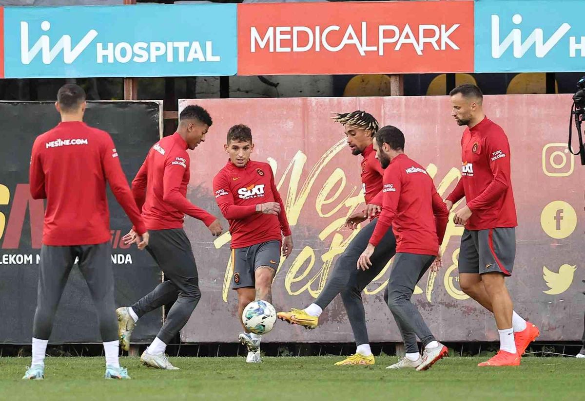 Galatasaray, Corendon Alanyaspor maçı hazırlıklarını sürdürdü