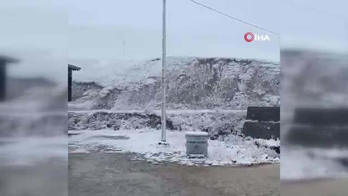 Gümüşhane haberi | Gümüşhane'nin yüksek kesimlerinde kar yağışı