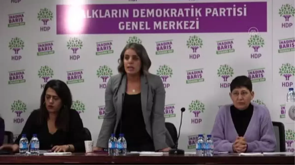 HDP Eş Genel Başkanı Buldan, "Kadın İl Eş Başkanları Toplantısı"na katıldı