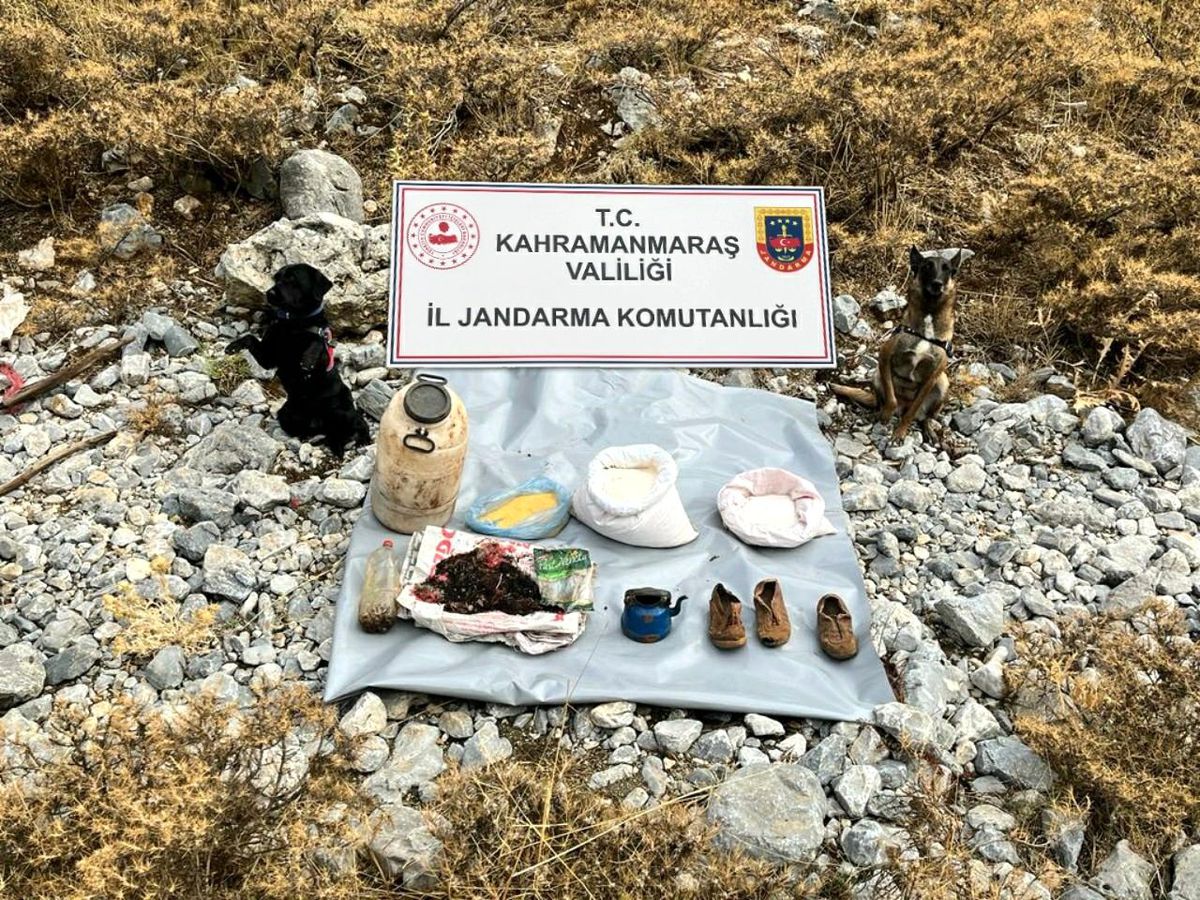 Kahramanmaraş 3. sayfa haberi: Kahramanmaraş\'ta terör örgütüne ait depo bulundu