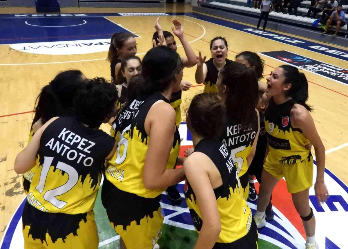 Antalya haberleri: Kepez Belediyespor U16 Kadın Basketbol Takımı galibiyetle ayrıldı