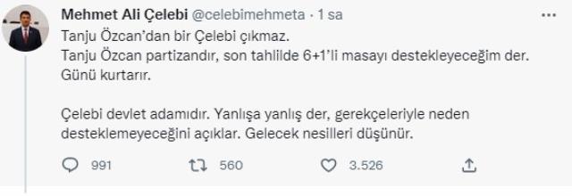 Mehmet Ali Çelebi ile 'AK Parti'den teklif aldım' diyen Tanju Özcan arasında tartışma çıktı
