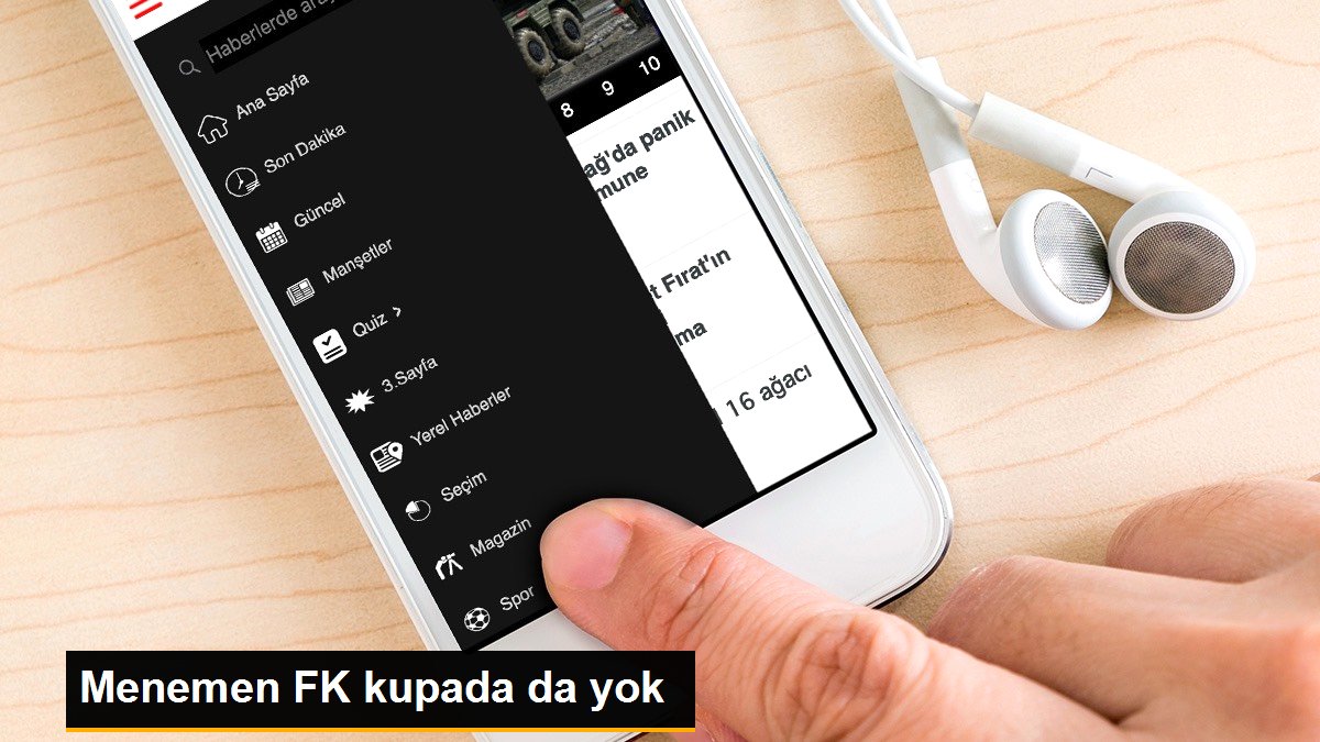 İzmir spor haberi: Menemen FK kupada da yok