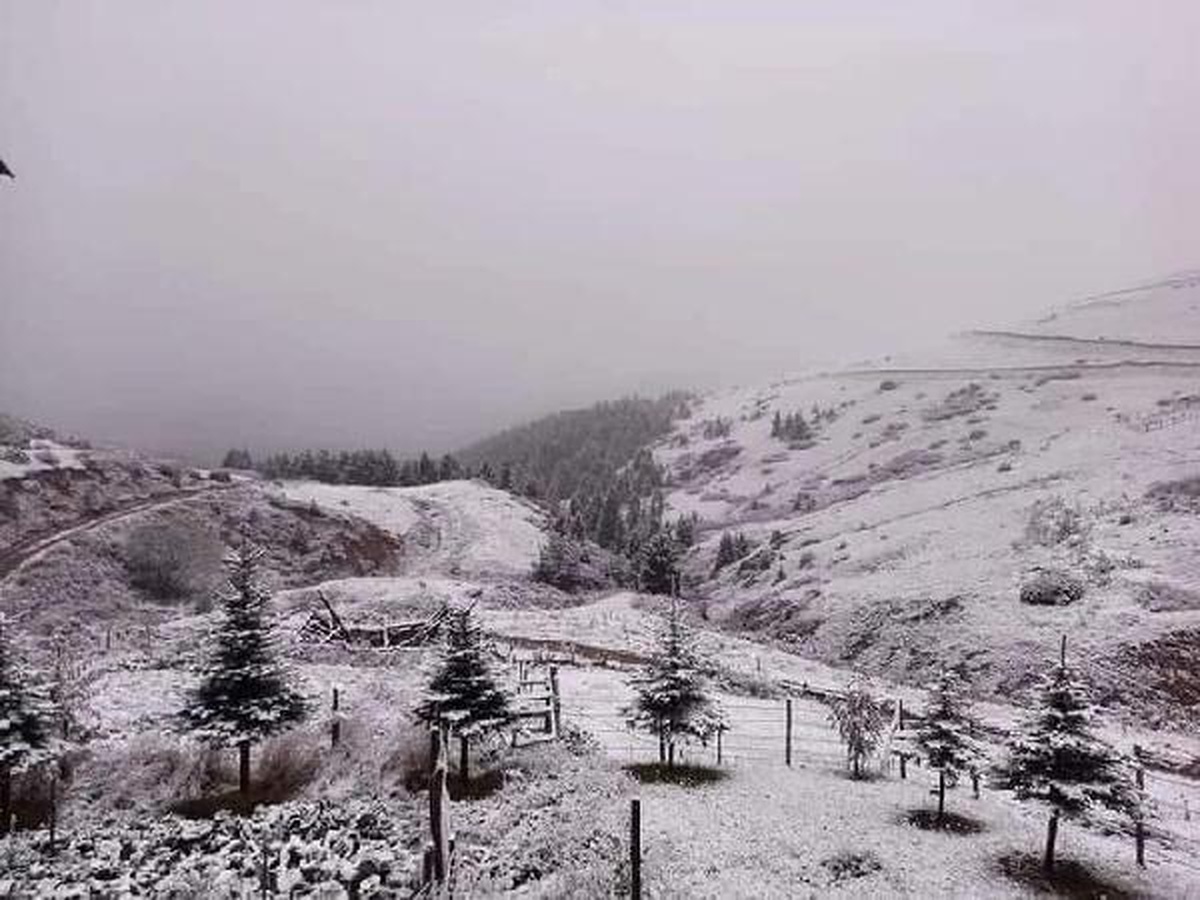Ordu haber: Ordu\'nun yükseklerine kar yağdı