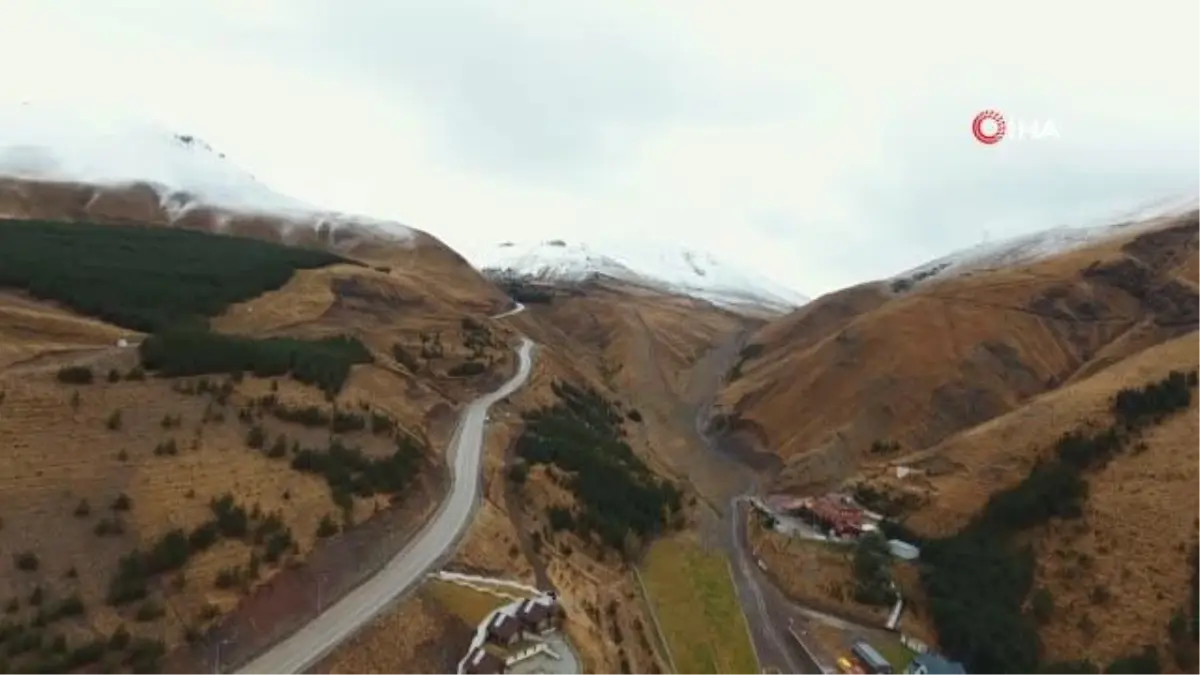 Erzurum haberi | Palandöken Dağı\'nın zirvesi yeniden beyaza büründü