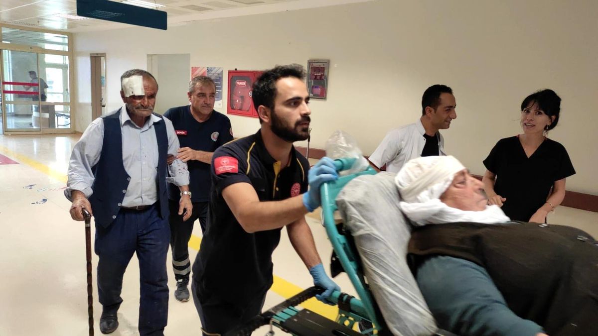 Siirt haberi: Siirt\'te tarım aracı devrildi: 3 yaralı