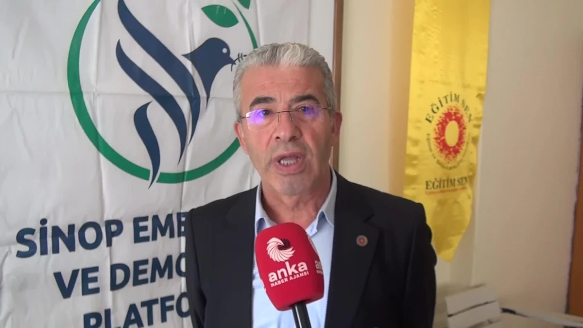 Sinop haberleri! Sinop Emek Barış ve Demokrasi Platformu Sözcüsü Demir: "Bu Bir Kaza Değil. Bunun Adı İş Cinayetidir"