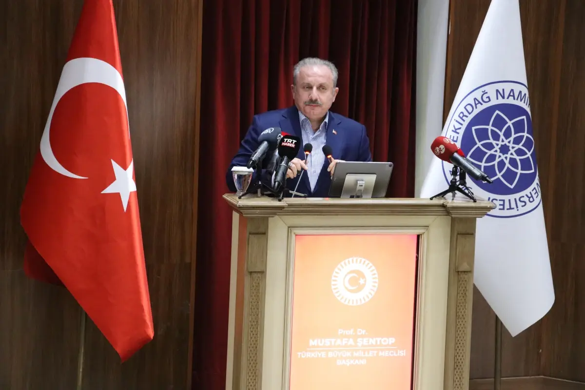 TBMM Başkanı Şentop: "İnsani hukuk ve nizam takip eden atalarımızın yolunu takip ediyoruz"