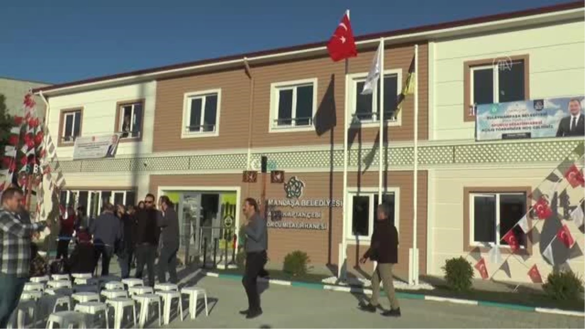 Tekirdağ haberi! TBMM Başkanı Şentop, Tekirdağ\'da sporcu misafirhanesinin açılışını yaptı