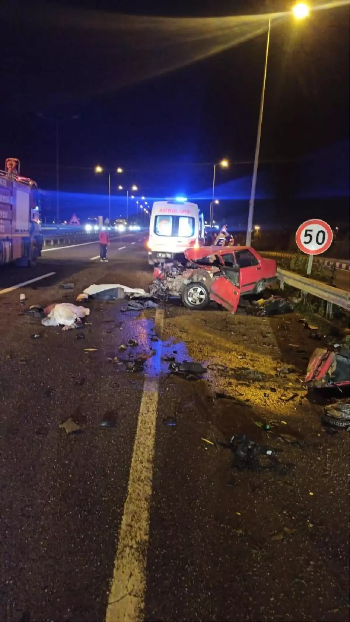 Çankırı gündem haberi | Çankırı'da, otomobil bariyere çarptı: 2 ölü, 3 yaralı