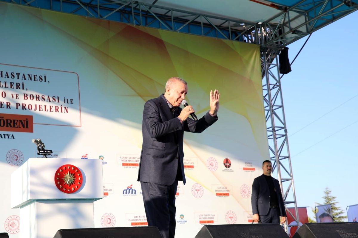 Malatya haberleri! Cumhurbaşkanı Erdoğan Malatya\'da toplu açılış törenine katıldı