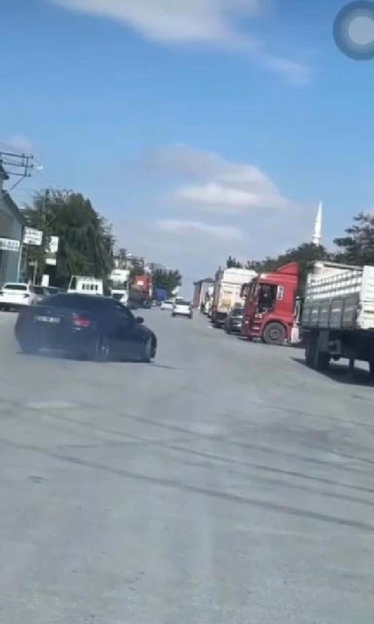 Drift görüntülerini sosyal medyadan paylaşınca yakalandı