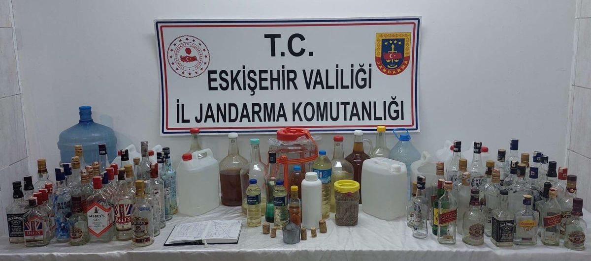 Eskişehir haberi | Eskişehir\'de sahte içki operasyonunda 2 şüpheli gözaltına alındı