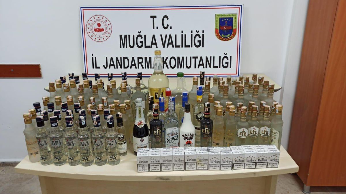 Muğla gündem haberi | Muğla\'da evde kaçak içki üreten bir kişi gözaltına alındı