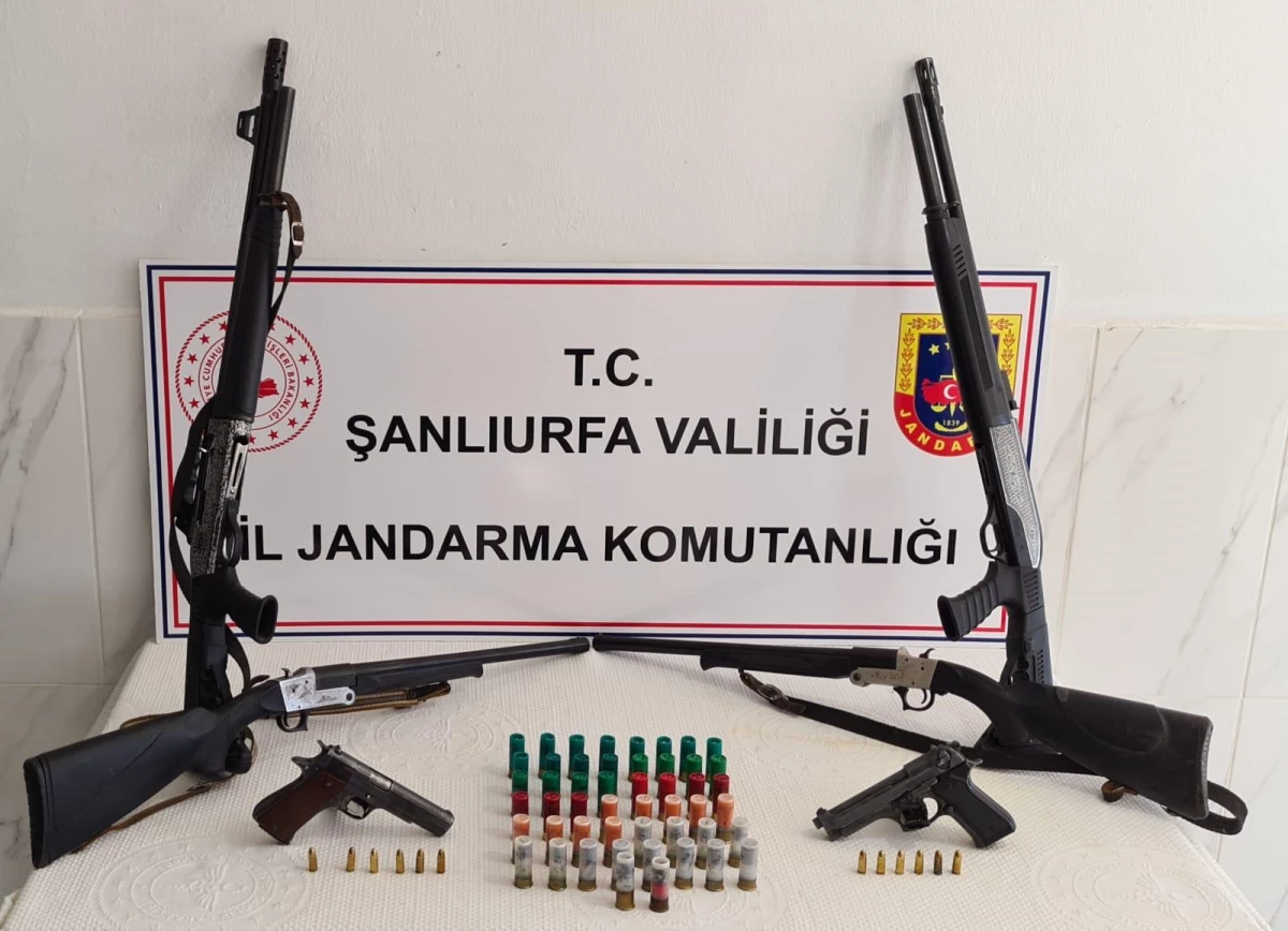 Şanlıurfa haberi: Şanlıurfa\'da silah kaçakçılarına yönelik operasyonda 5 zanlı yakalandı