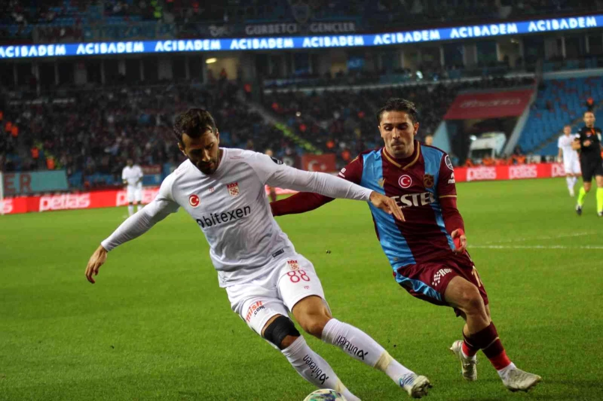 Spor Toto Süper Lig: Trabzonspor: 1 Sivasspor: 0 (Maç sonucu)