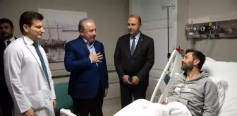 Son dakika haberi: TBMM Başkanı Şentop trafik kazası geçiren Binali Yıldırım ile Şamil Ayrım'ı ziyaret etti