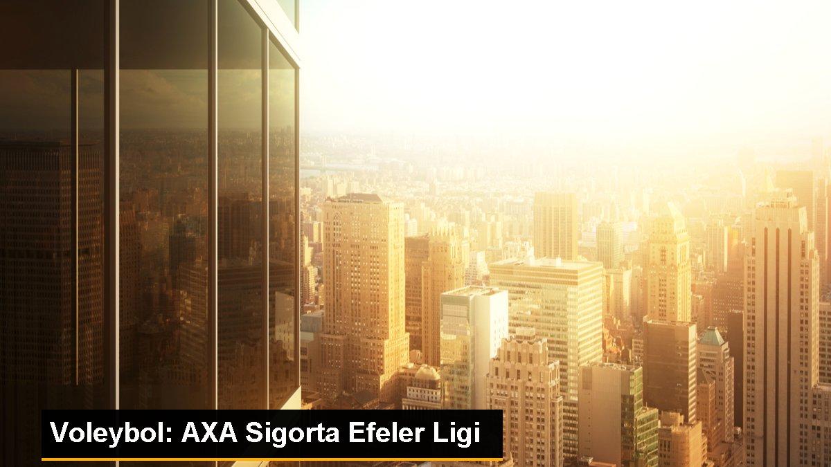 Aydın haberi... Voleybol: AXA Sigorta Efeler Ligi