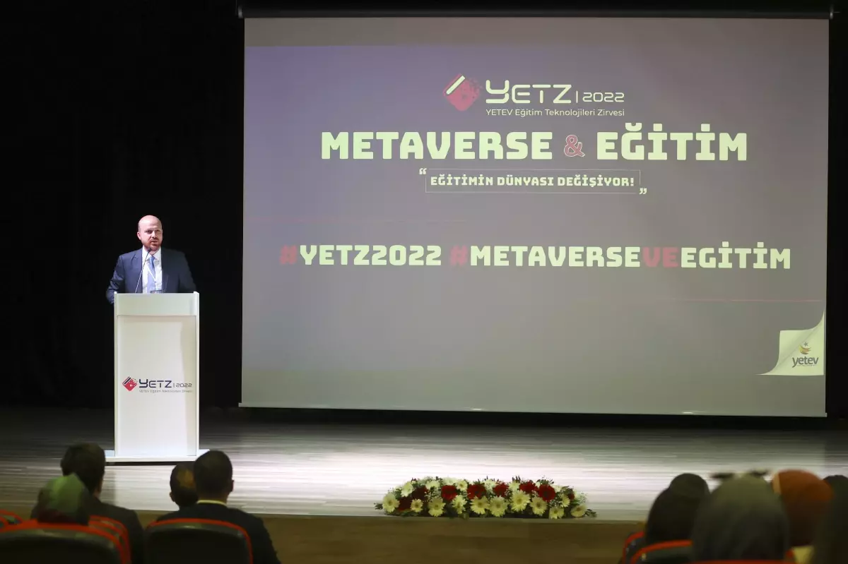 YETEV Mütevelli Heyeti Başkanı Bilal Erdoğan, YETZ2022'de konuştu