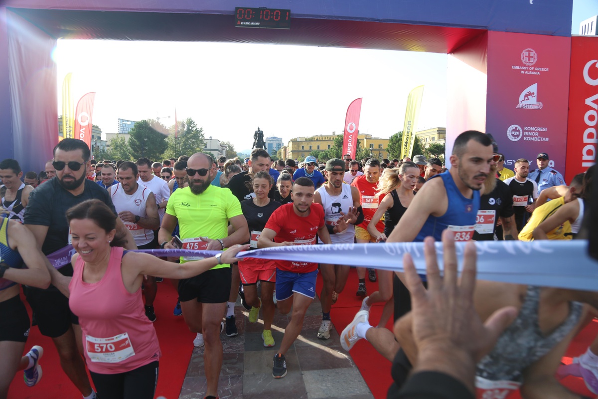 Arnavutluk\'ta "6. Tiran Maratonu" düzenlendi