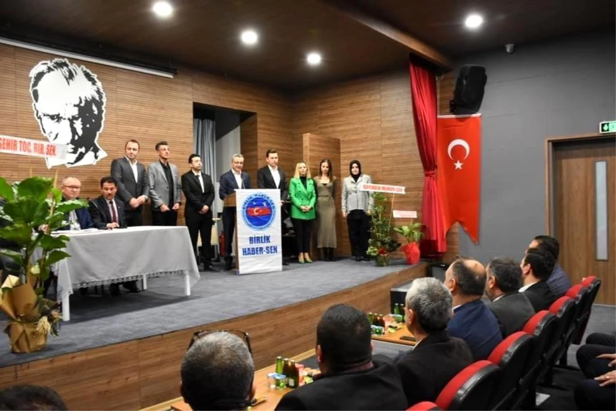 Eskişehir yerel haberleri | Birlik Haber-Sen Eskişehir Şube Başkanlığına Vedat Baysal seçildi