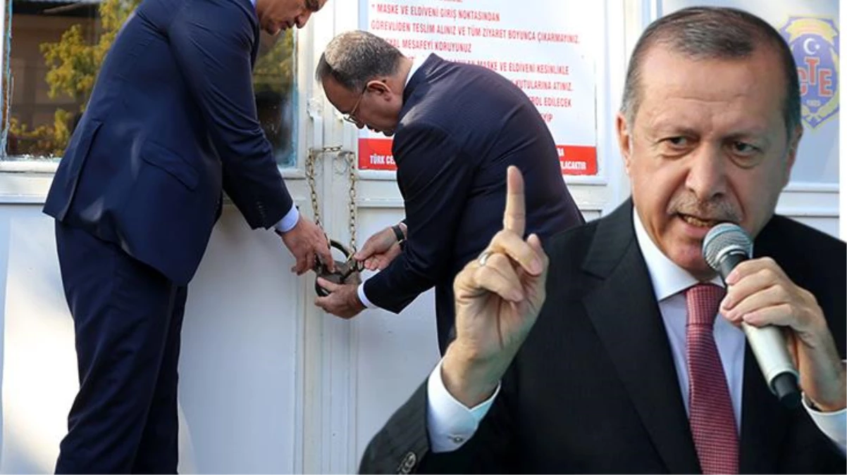 Bakan Bozdağ, Cumhurbaşkanı Erdoğan\'ın müze olacağını açıkladığı Diyarbakır Cezaevi\'nin kapısına kilit vurdu