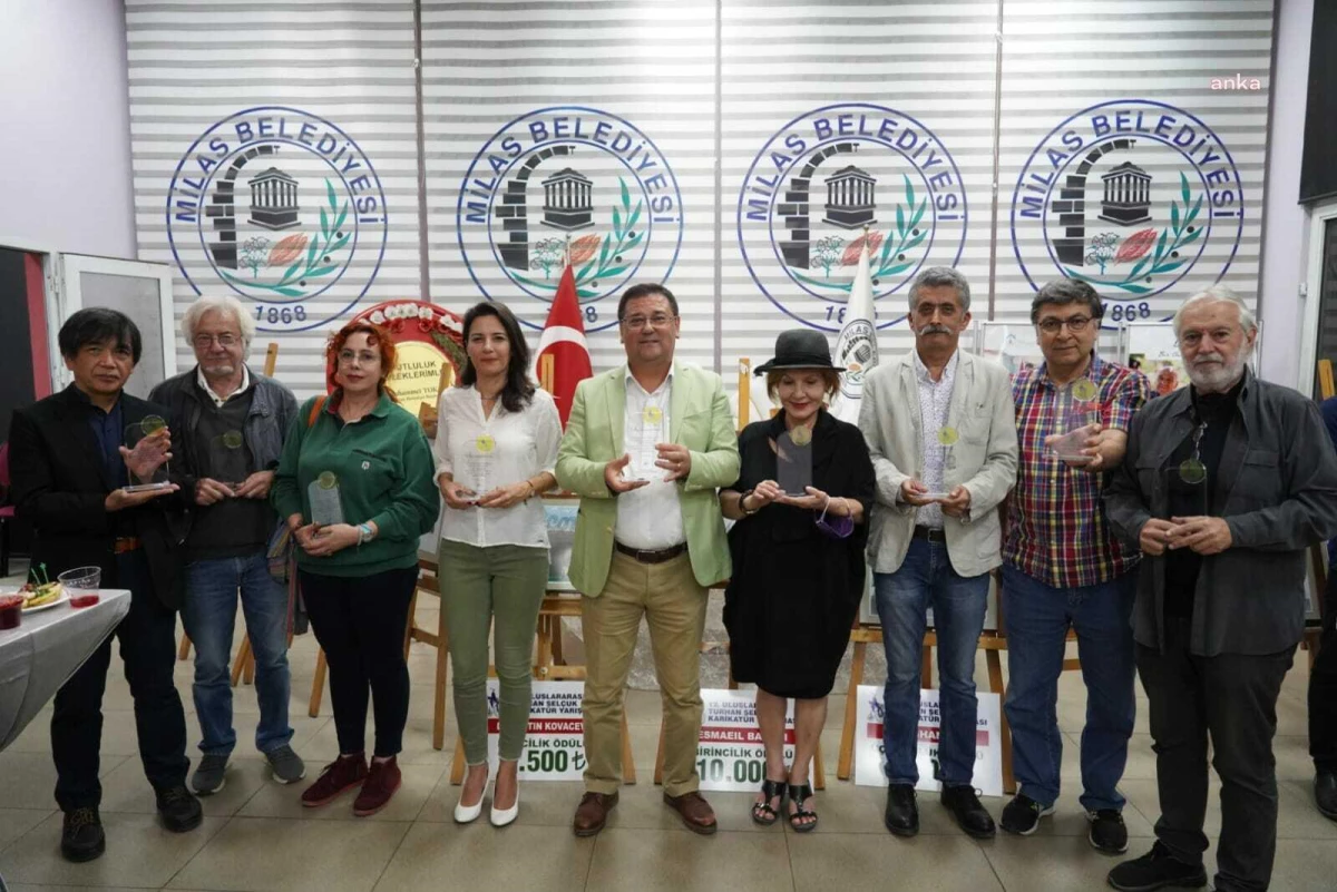 Muğla haberi... Milas Belediyesi\'nin Düzenlediği 12. Turhan Selçuk Karikatür Yarışması Sonuçlandı