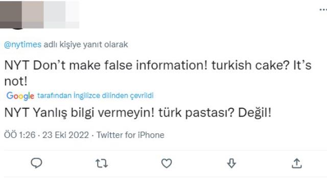 New York Times'ın 'Türk yoğurdu' paylaşımı bazı kullanıcıların canını sıktı New York Times'ın 'Türk yoğurdu' paylaşımı bazı kullanıcıların canını sıktı