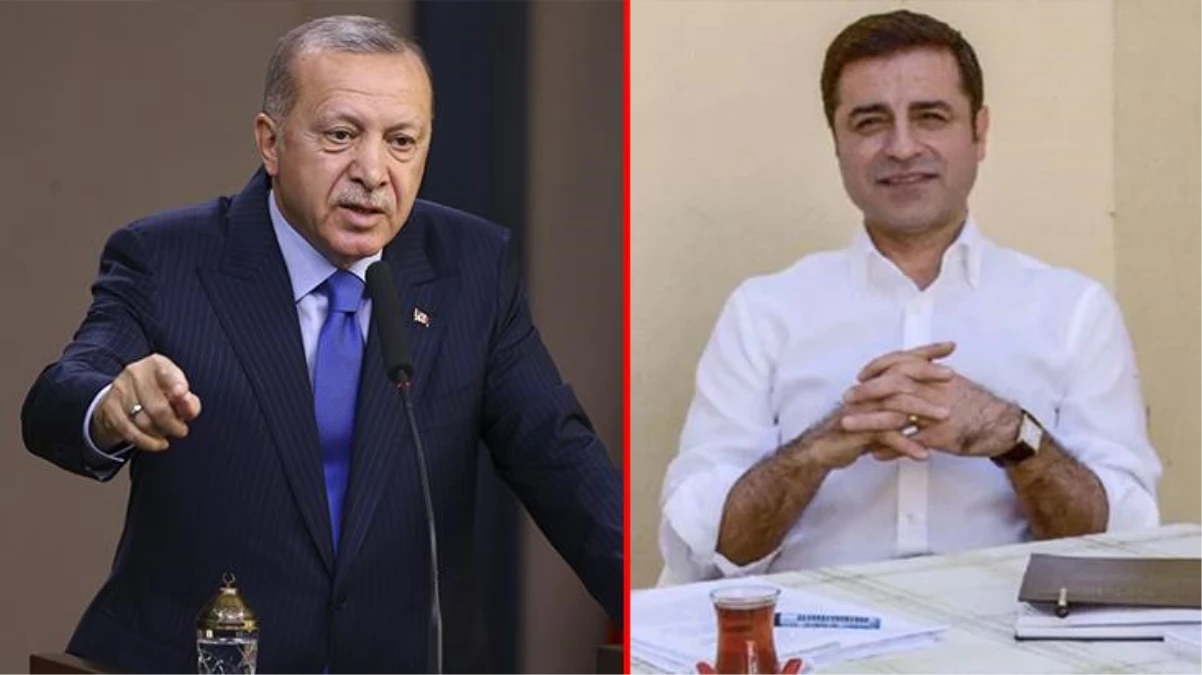 Cumhurbaşkanı Erdoğan\'ın "Bu adam Kürt değil" sözlerine Selahattin Demirtaş\'tan cevap: Benim ne olduğumu da kendisi karar veriyor