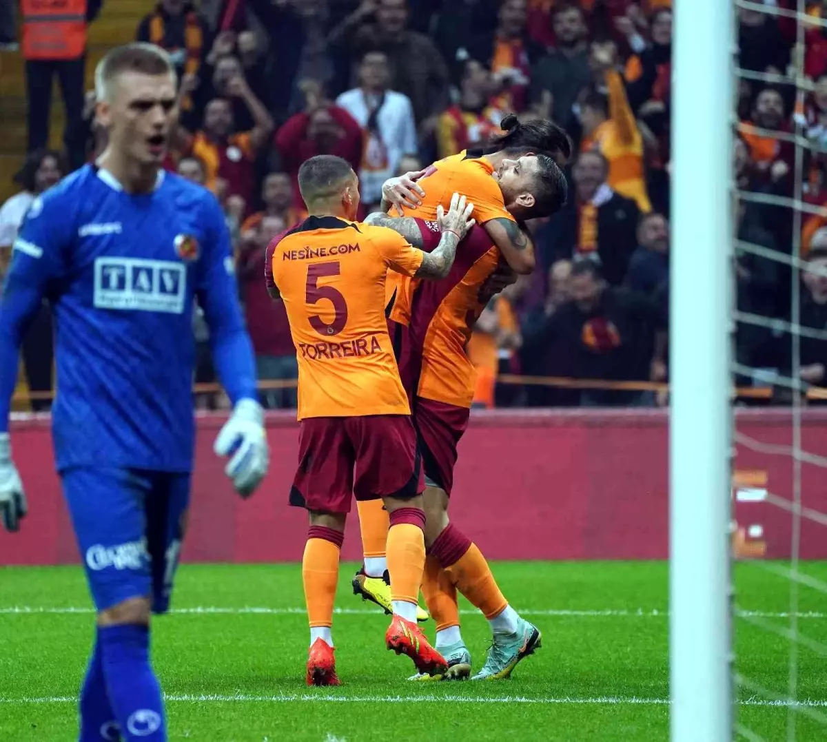 Spor Toto Süper Lig: Galatasaray: 2 Corendon Alanyaspor: 2 (Maç sonucu)