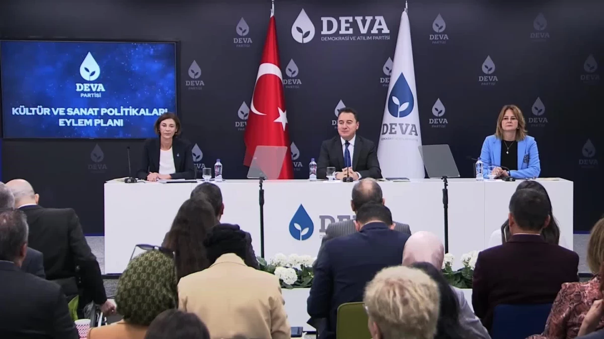 Babacan, Deva Partisi\'nin "Kültürel Atılım Eylem Planı"Nı Açıkladı: "Kürtçe Şarkılarla Türkçe Şarkılar Aynı Sahnelerde, Aynı İmkanlarla Söylenecek"