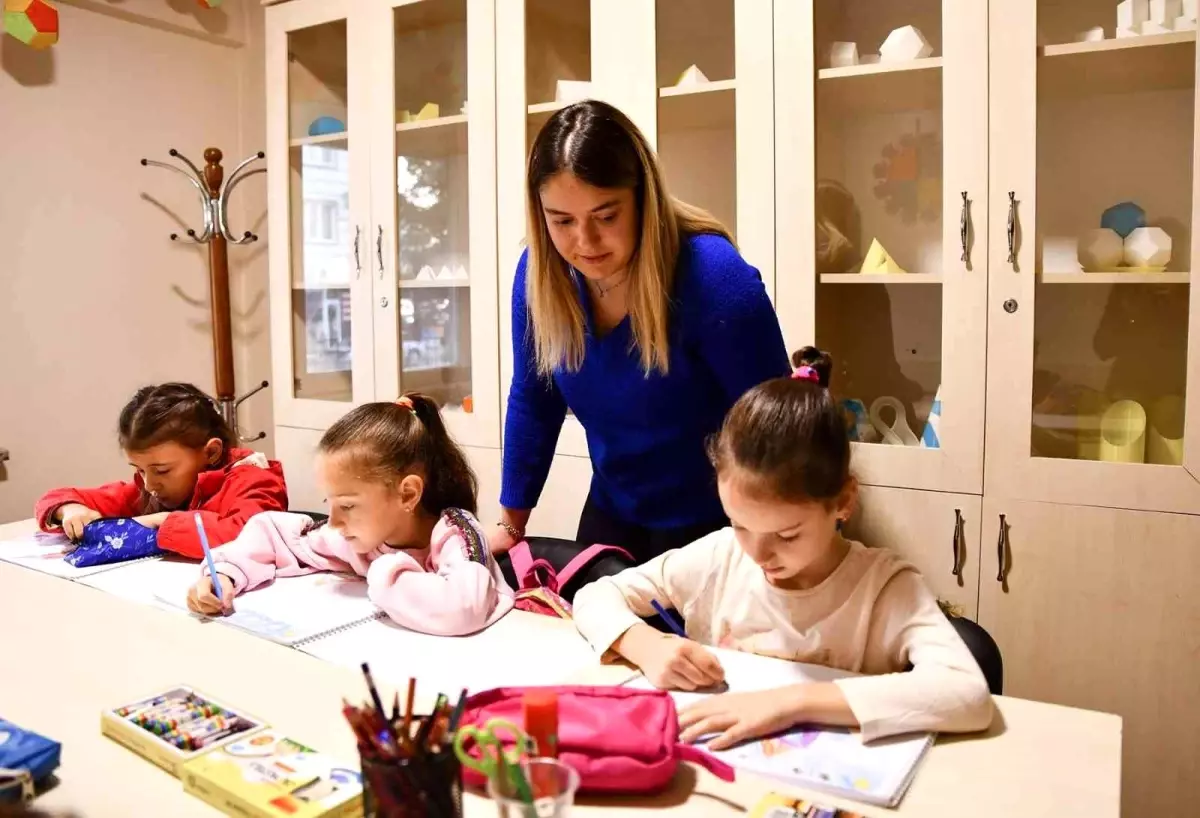 Çocuklar matematiği \'Japon Donguri\' yöntemi ile kolayca öğreniyor