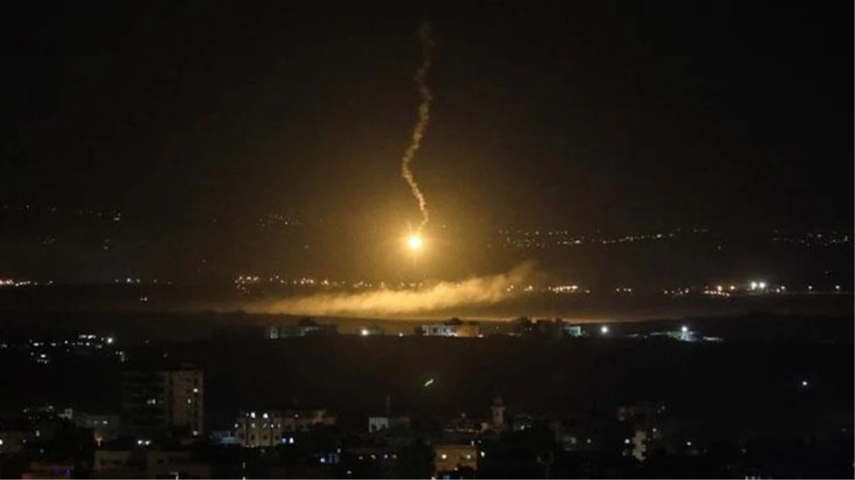 Esed rejimi tarafından İsrail\'in Şam\'a roket saldırısı düzenlediği öne sürüldü