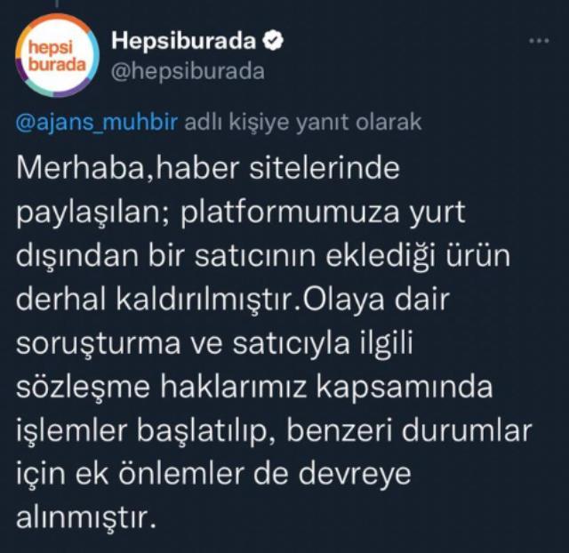 Hepsiburada'dan sitenin çocuk kategorisinde satılan cinsel organ şeklindeki yastıklarla ilgili açıklama