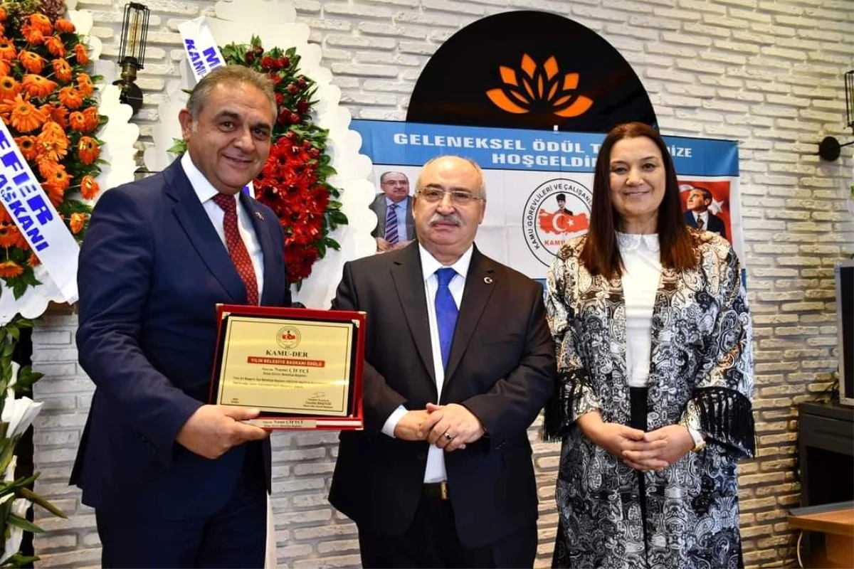 Kamu çalışanları Çiftçi\'yi en başarılı başkan seçti