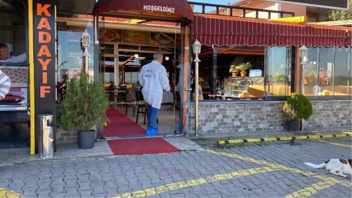 Restoran sahibini bacaklarından vurdu