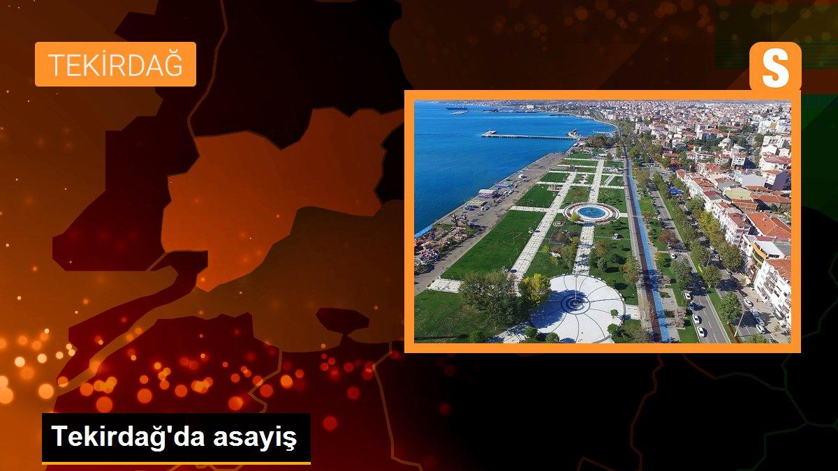 Tekirdağ haberi... Tekirdağ\'da asayiş