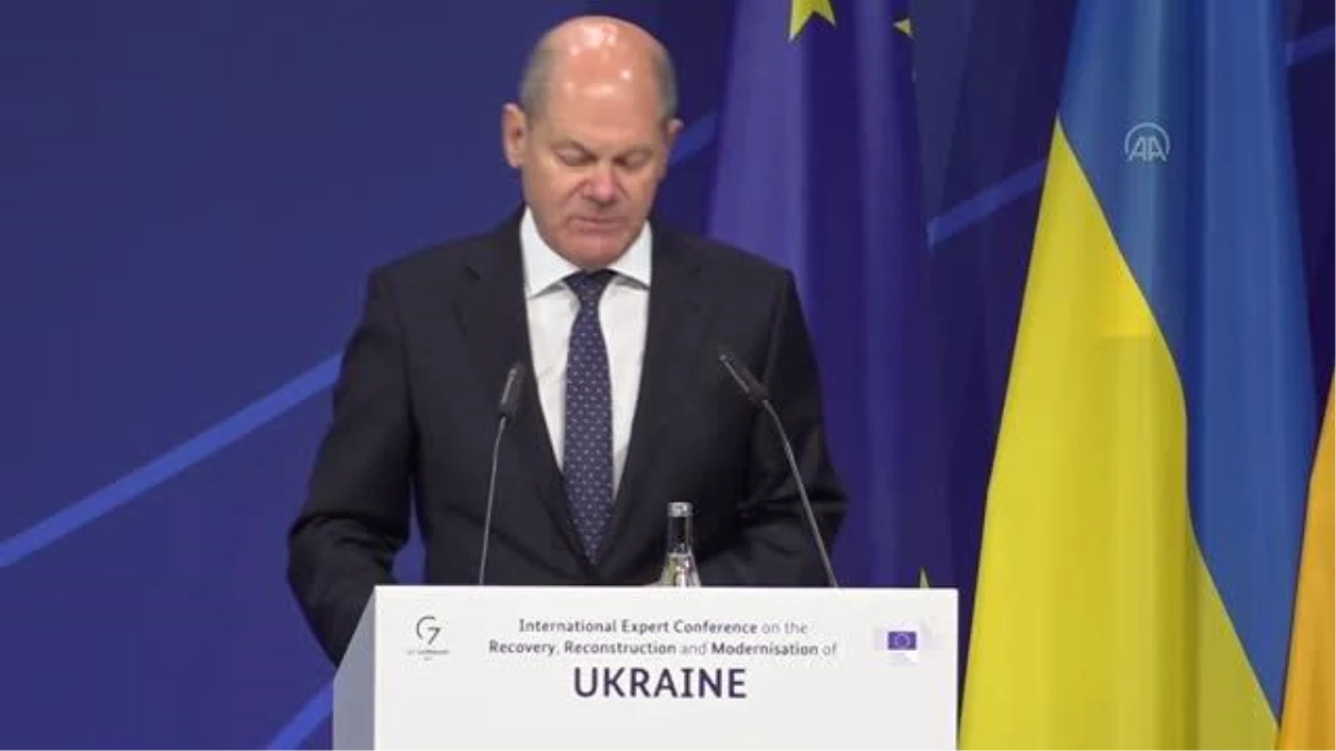 Almanya Başbakanı Olaf Scholz, Ukrayna için "Marshall Planı" oluşturulmasını istiyor