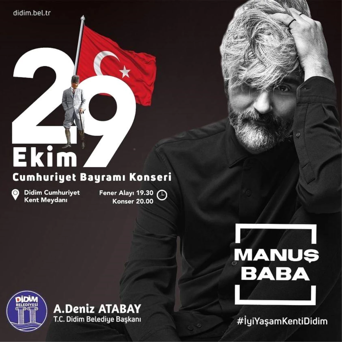 Aydın haberi! Didim\'de 29 Ekim coşkusu konserle kutlanacak