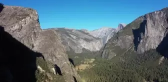 (DRON) KALİFORNİYA - ABD'de dağcıların favori tırmanma parkuru: El Capitan