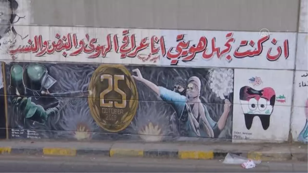 Iraklılar '25 Ekim gösterilerinin' 3. yılında yine Tahrir'de toplandı