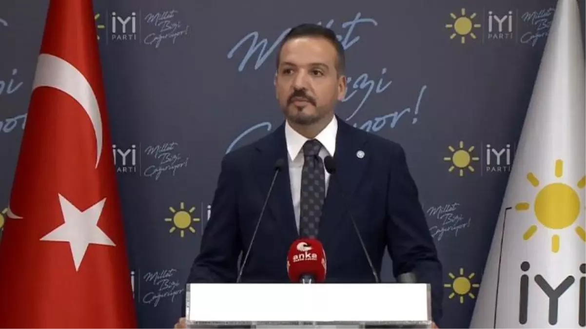 İYİ Parti Sözcüsü Kürşad Zorlu açıklamalar yaptı: Resmi üye sayımız 610.000\'e ulaştı