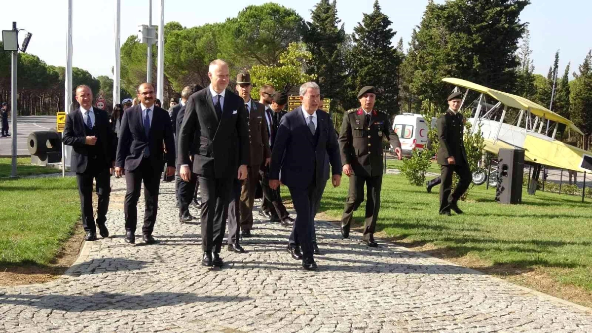 Çanakkale gündem haberi | Bakan Akar, Macaristan Gelibolu Anıtı\'nın açılışına katıldı