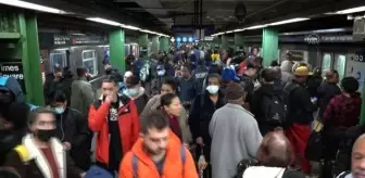 New York metrosunda artan suç oranları nedeniyle güvenlik önlemleri artırıldı