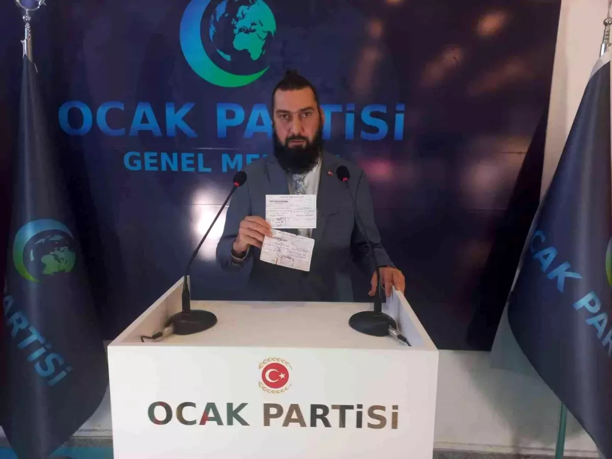 Ocak Partisi Başkan Vekili Güngör: "Parti kurulma bilgisini göndermemize rağmen geri dönüş almadık"