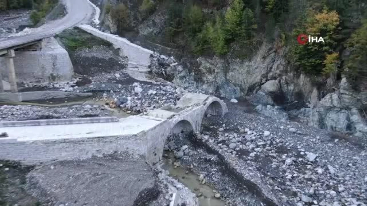 Sel felaketinde zarar görmüştü, 123 yıllık tarihi köprü onarılmayı bekliyor