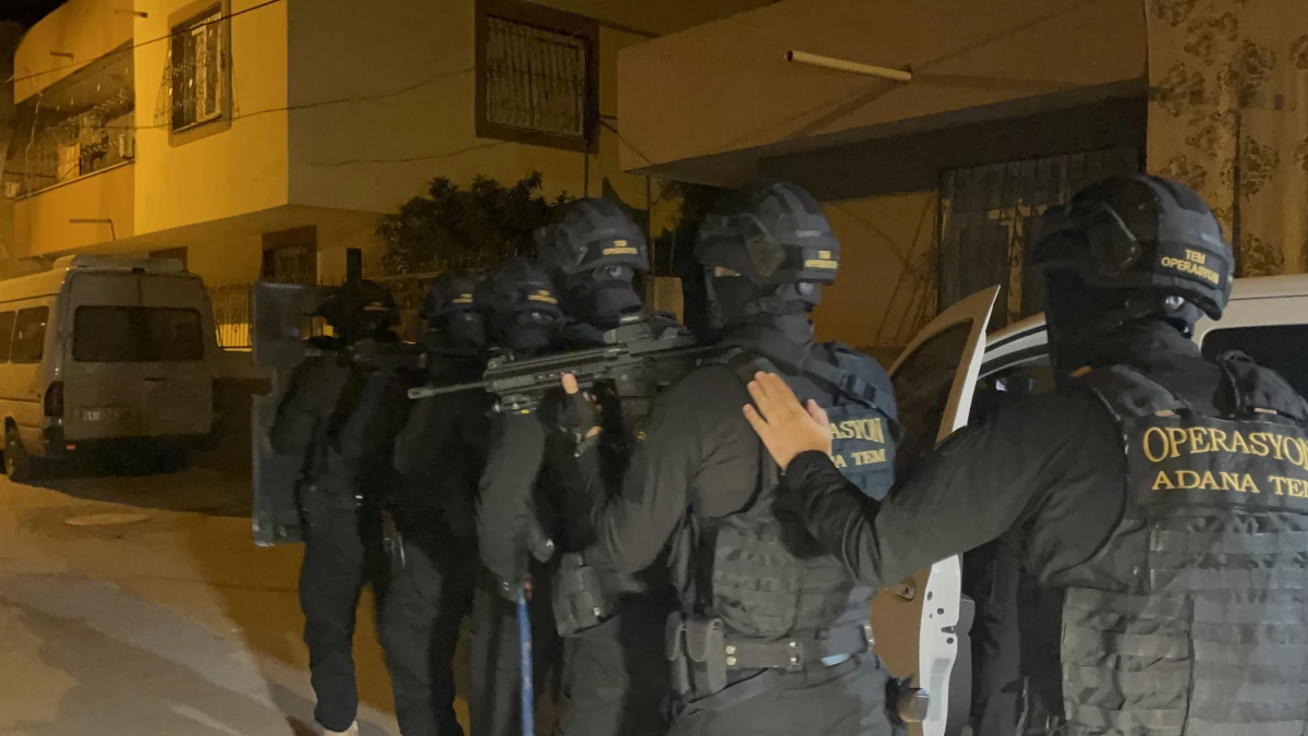 Adana haberleri: Adana\'da DEAŞ operasyonunda 5 şüpheli yakalandı