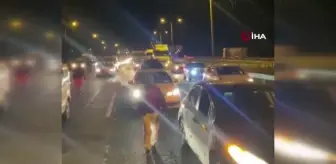 Çatalca'da kaçak yapıların yıkımında gerginlik