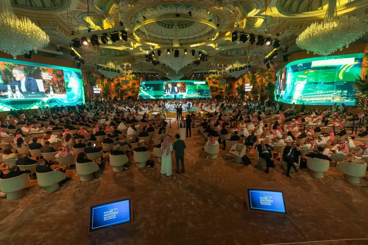 Geleceğe Yatırım Girişimi Konferansı Riyad\'da Başladı