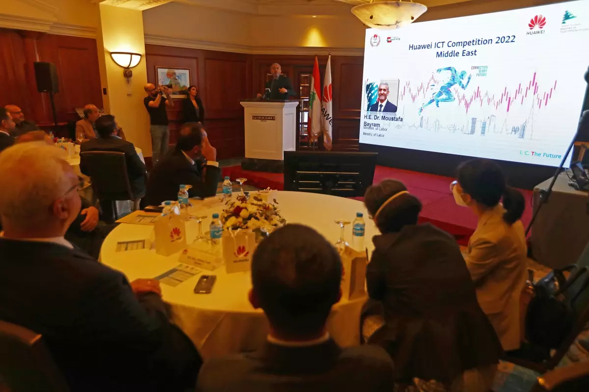 Huawei Lübnan\'da 6. Bilişim ve İletişim Teknolojileri Yarışmasını Başlattı